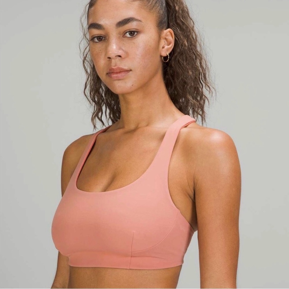 Lululemon Wunder Train Bra EUC Color Brier Rose Size 6